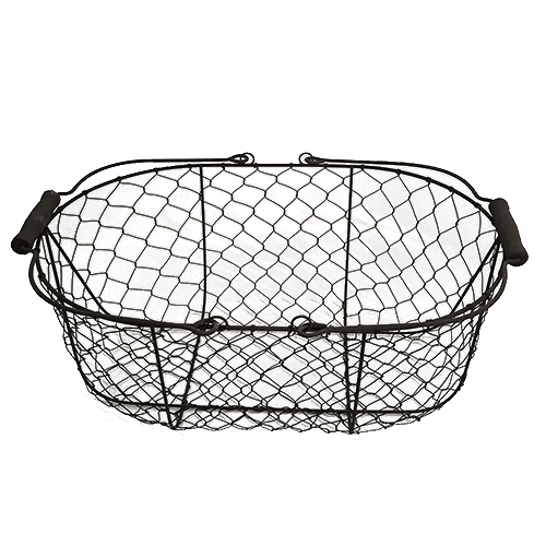 Huangtu Fruit Geometric Fruit Vegetable Wire Basket Metal Bowl Kitchen Storage Desktop Metal Fruit Bowl