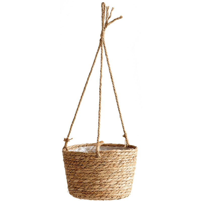 Wholesale Factory Seagrass Plant Basket: Indoor Flower Pots and Planters for Stylish Indoor Planting