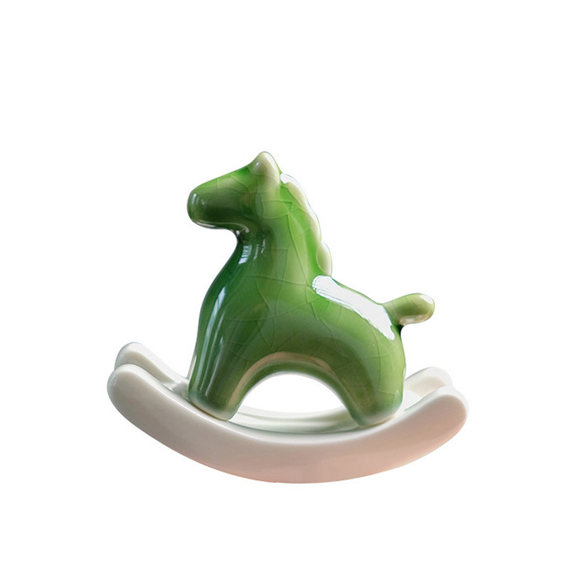 Fast Shipping Creative Craft Ceramic Frog Figurine Decor Porcelain Home Decorative Ornaments