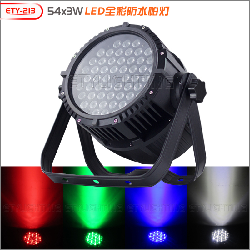 ETY-213 54PCS*3W IP65 LED PAR Can