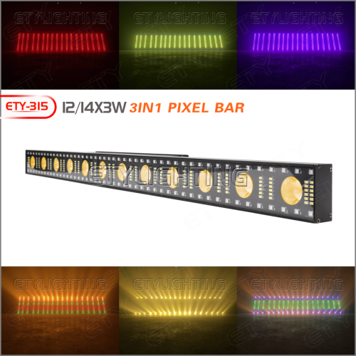 ETY-315 12颗/14颗三合一点阵效果灯