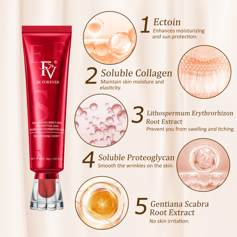 FV Skin Liquid Foundation Full Coverage Formula – Glow Bazar