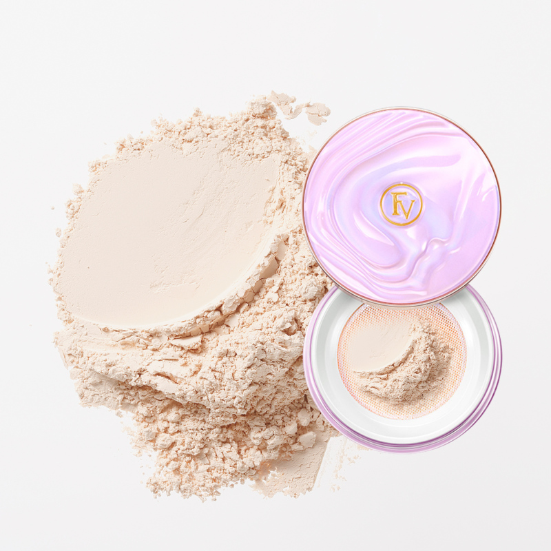 1PCS FV Loose Finish Powder, Makeup Powder Foundation Poreless Long-lasting Easy Apply Flawless Waterproof Oil Control Finishing Foundation