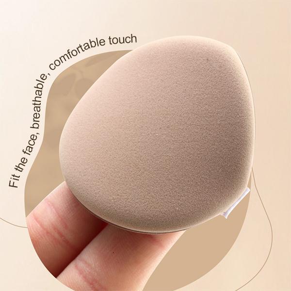 FV 5 Pieces Powder Puff Face Soft Triangle Makeup Puffs Velour Puff for Loose Powder Mineral Powder Body Cosmetic Foundation Blender Sponges Beauty Makeup Tools