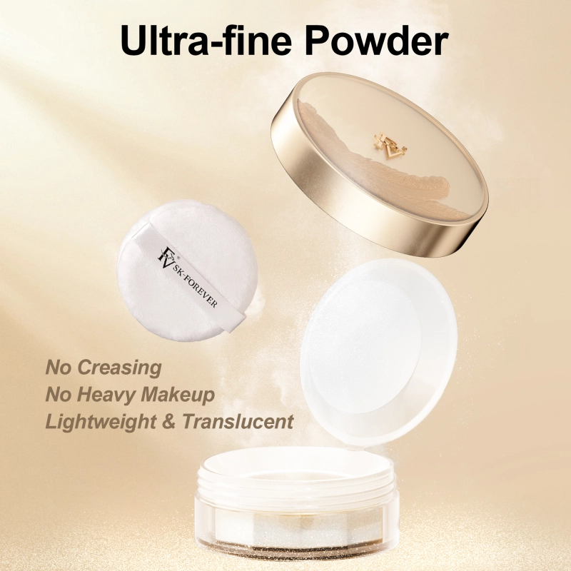 FV  Loose Powder, Professional Matte Finishing Powder for Oil Control and Water Resistance Oil Control