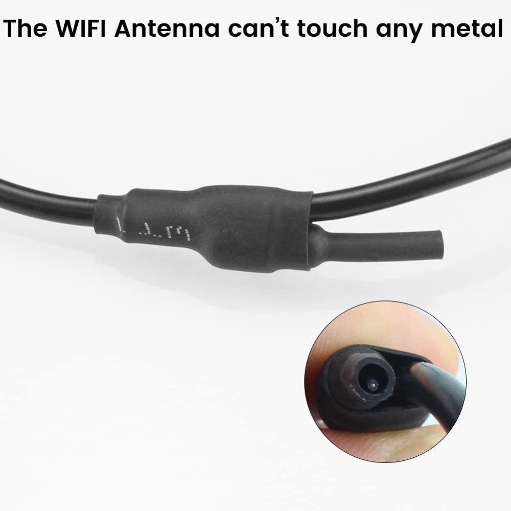 WiFi Car Wireless Backup Camera, GreenYi 5G 720P HD Car License Plate Rear / Front View Reverse Camera for iPhone iPad Android Smart Phones Tablets Which Support Double Band WiFi(2.4Ghz and 5Ghz)
