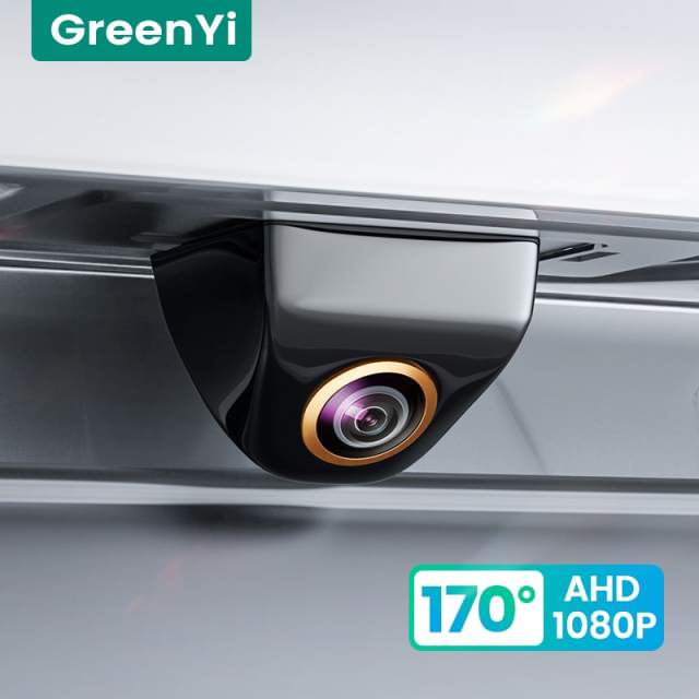 GreenYi Golden Lens 1920x1080P Car Rear View Camera 170° Full HD Night Vision Reverse AHD Fisheye Vehicle Parking Camera