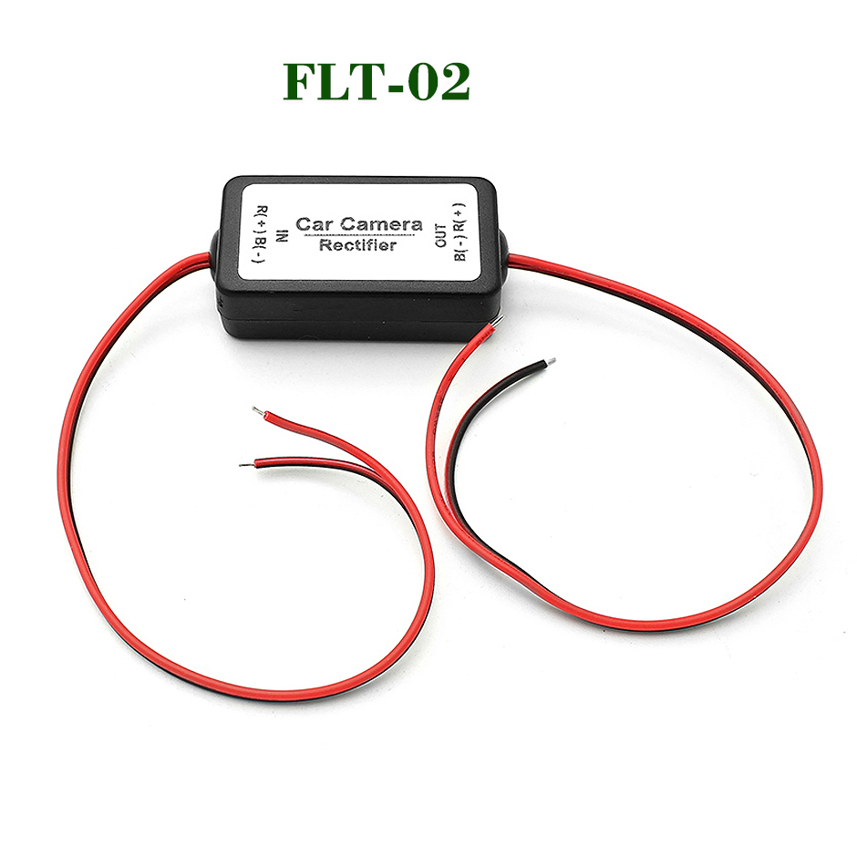 Kit 2 Filtres Antiparasite 12V Pour Caméra De Recul - Stabilisateur De Tension, élimine Scintillement - 4