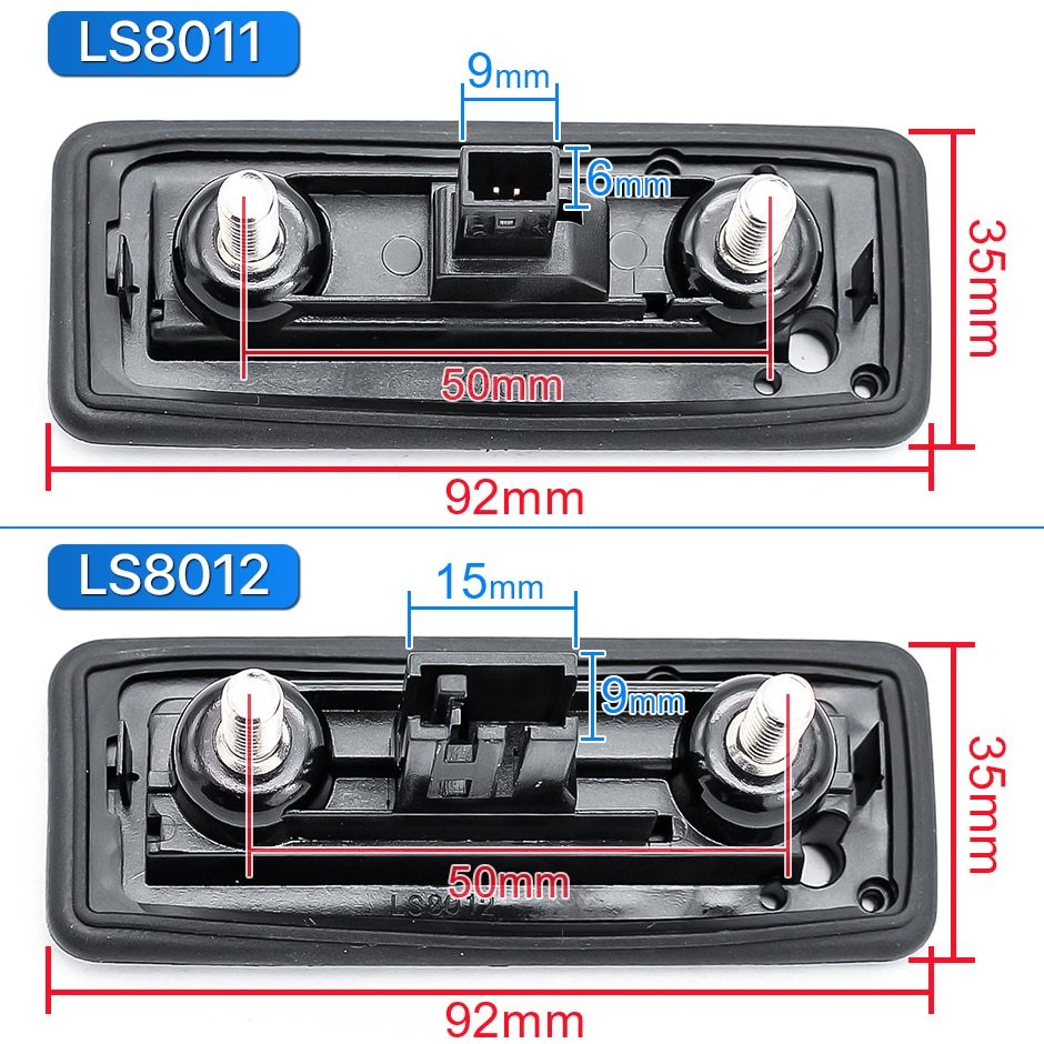 GreenYi 170 Degree 1920x1080P Vehicle Rear View Camera for Skoda Roomster Fabia Octavia Yeti Rapid superb for Audi A1 A4L A3 Car