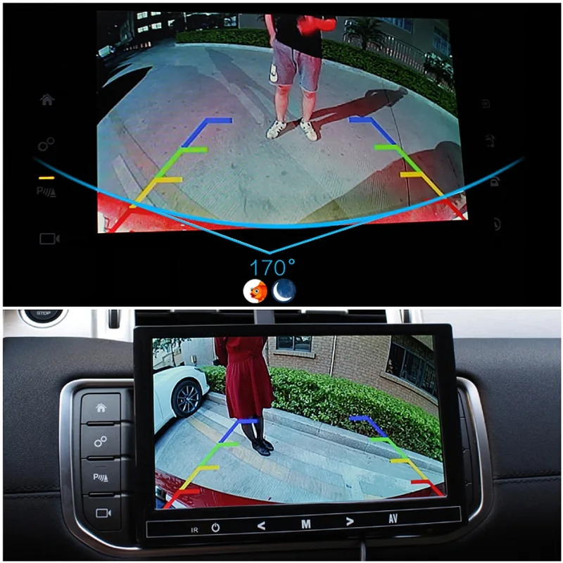 Caméra De Recul HD 170° Pour Jeep Wrangler JK 2006-2018 - AHD 1080P Fisheye