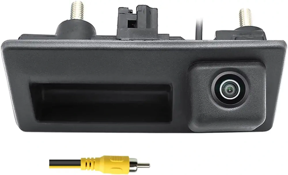 Vehicle HD 720P Backup Camera for Audi A4L A5 A3 Q3 Q5 RS6 for VW Passat Tiguan Jetta Sharan Touareg Lavida Skoda, Car Rear View Trunk Handle Camera