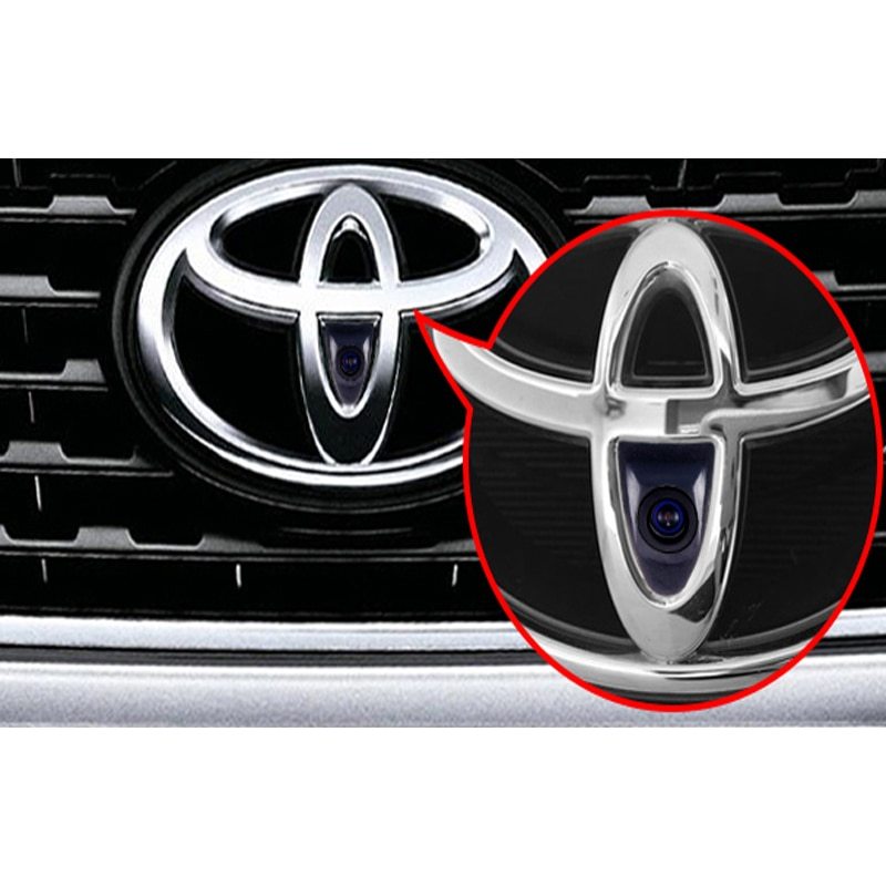 GreenYi CCD HD Car Front View Logo Parking Reversing Camera For Toyota Prado Highlander Land Camry