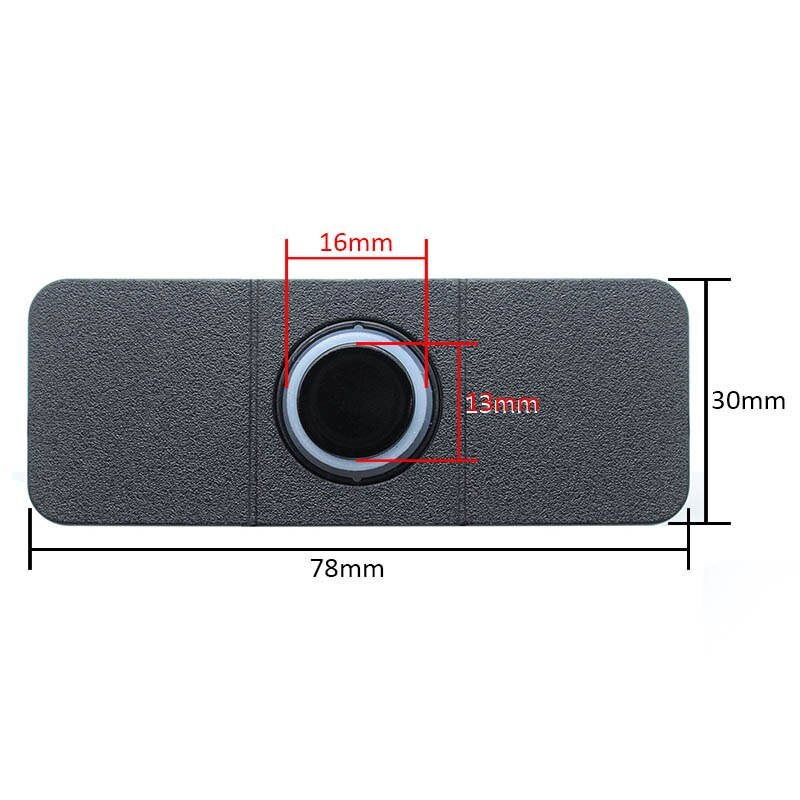 GreenYi DC 12V Car Parking Sensor Auto Reverse Backup Radar Detector Buzzer Alarm Bibi Sounds System with 4PCS 16MM Flat Sensors
