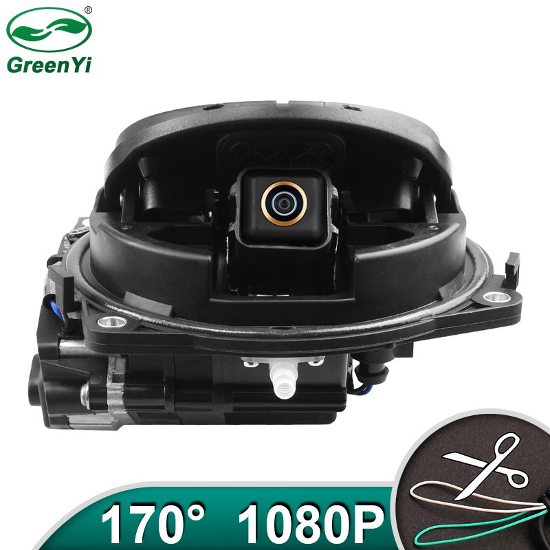 GreenYi Flip Emblem Backup LOGO Camera for VW Golf 6/7/8 Polo CC Beetle Magotan B6 B7 B8 Passat