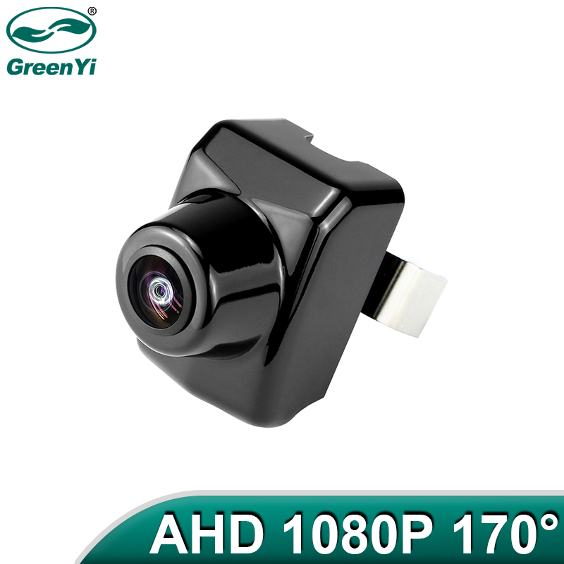 GreenYi 3 Size AHD1920*1080 Front View Camera for Mercedes Benz C Class E Class 2020 Forward Car Logo Mounting with Fisheye Lens