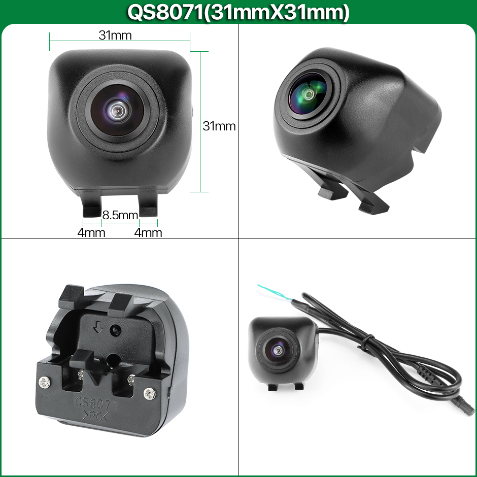 GreenYi 3 Size AHD1920*1080 Front View Camera for Mercedes Benz C Class E Class 2020 Forward Car Logo Mounting with Fisheye Lens