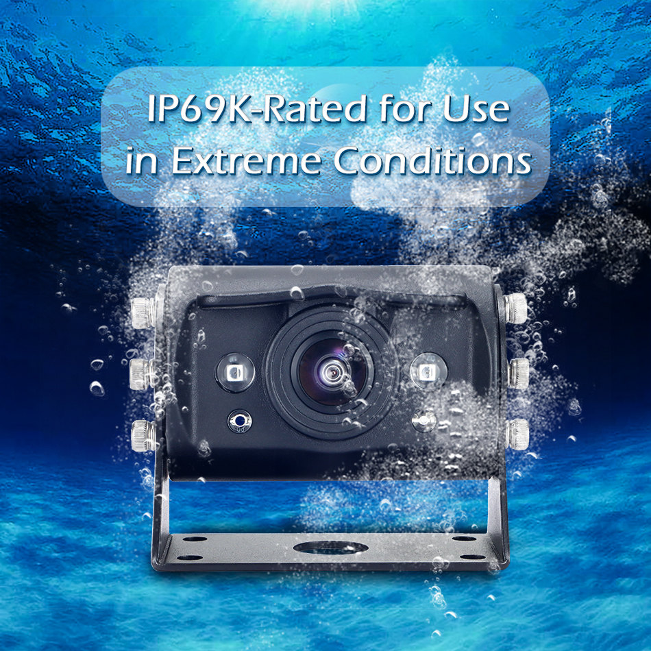 AHD 1920*1080P Infrared IR Night Vision Waterproof Truck Rear View Camera for Bus Trailer Camper