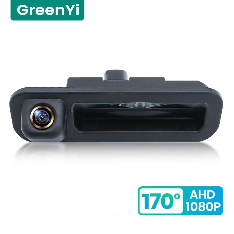 GreenYi 170° HD 1080P Car Rear View Camera for Ford Focus 2012 2013 For Focus 3 Night Vision Reverse Reversing 4 pin Vehicle