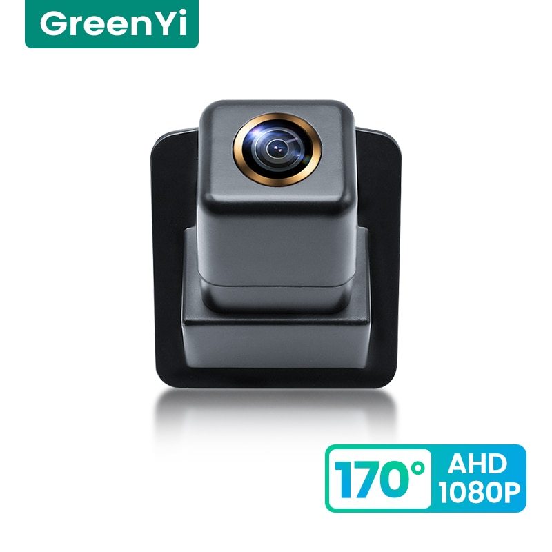 GreenYi 170° HD 1080P Car Rear View Camera for Mercedes Benz W204 W212 W221 S Class Night Vision Reverse Reversing 4 pin Vehicle
