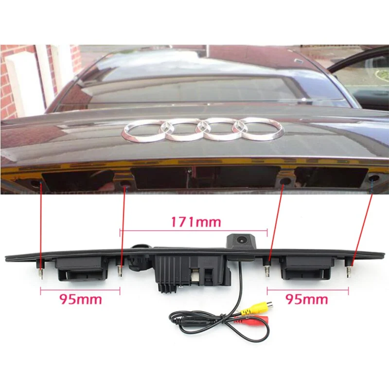 GreenYi 170 Degree 1920x1080P AHD Special Vehicle Rear View Camera for Audi A3 A4 A5 A6 B6 A6L S6 B7 A8 A8L Avant Car