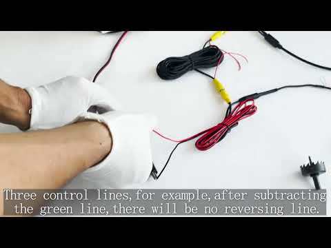 GreenYi 170° AHD 1920x1080P Rear View Backup Reversing Side View Blind Spot Camera Metal Body Flush Hidden Mount