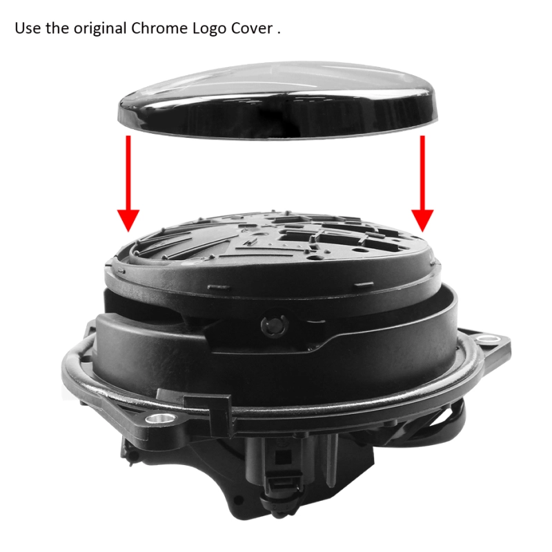 GreenYi LED RGB Flip Emblem Backup LOGO Camera for VW
