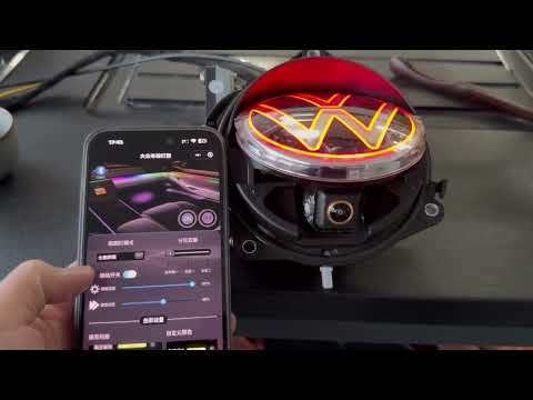 GreenYi LED RGB Flip Emblem Backup LOGO Camera for VW Golf 6/7/8 Polo CC Beetle Magotan B6 B7 B8 Passat