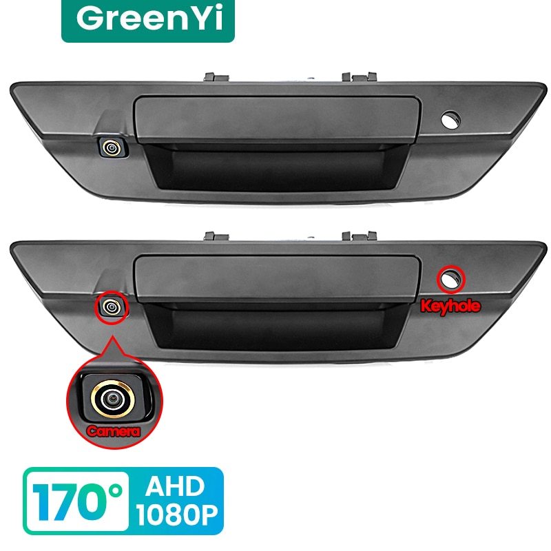 GreenYi AHD 1080P 170° Fisheye lens Vehicle Rear View Pickup Truck Night Vision Camera for Toyota Hilux revo 2015-2021 Car