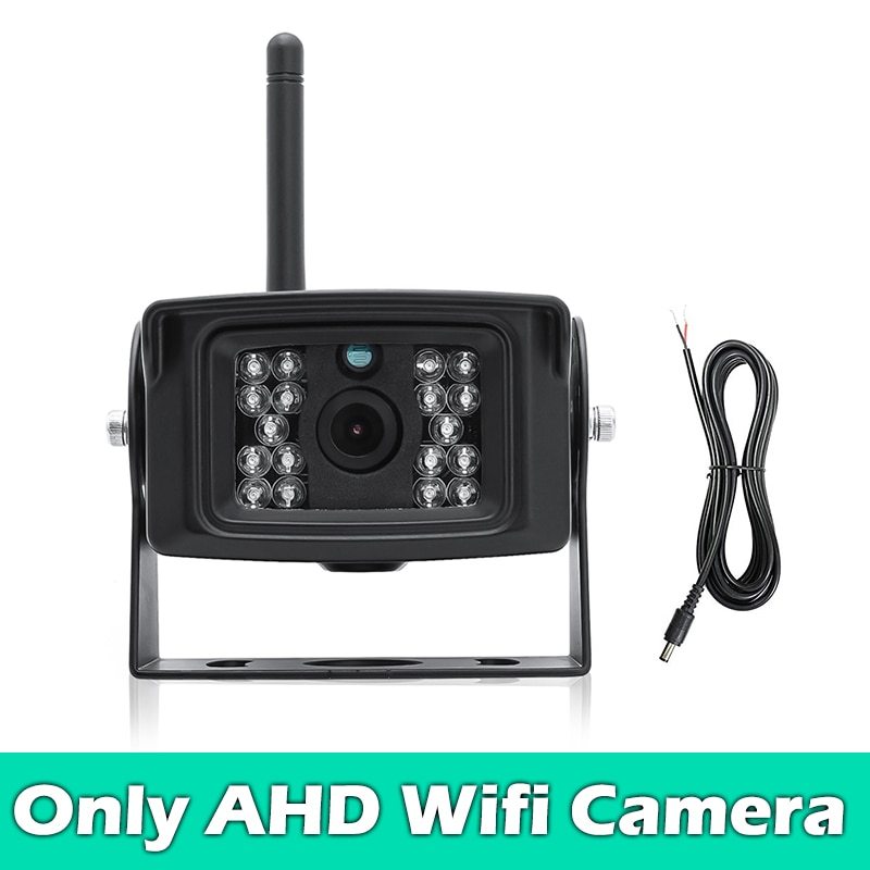 GreenYi 1280x720 High Definition AHD Wireless Truck DVR Monitor 7" Night Vision Reverse Backup Recorder Wifi Camera For Bus Car