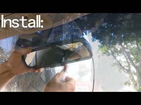 5" Dual Lens Auto Dimming Car Rearview Mirror DVR | Full HD 1080P Digital Video Recorder GreenYi
