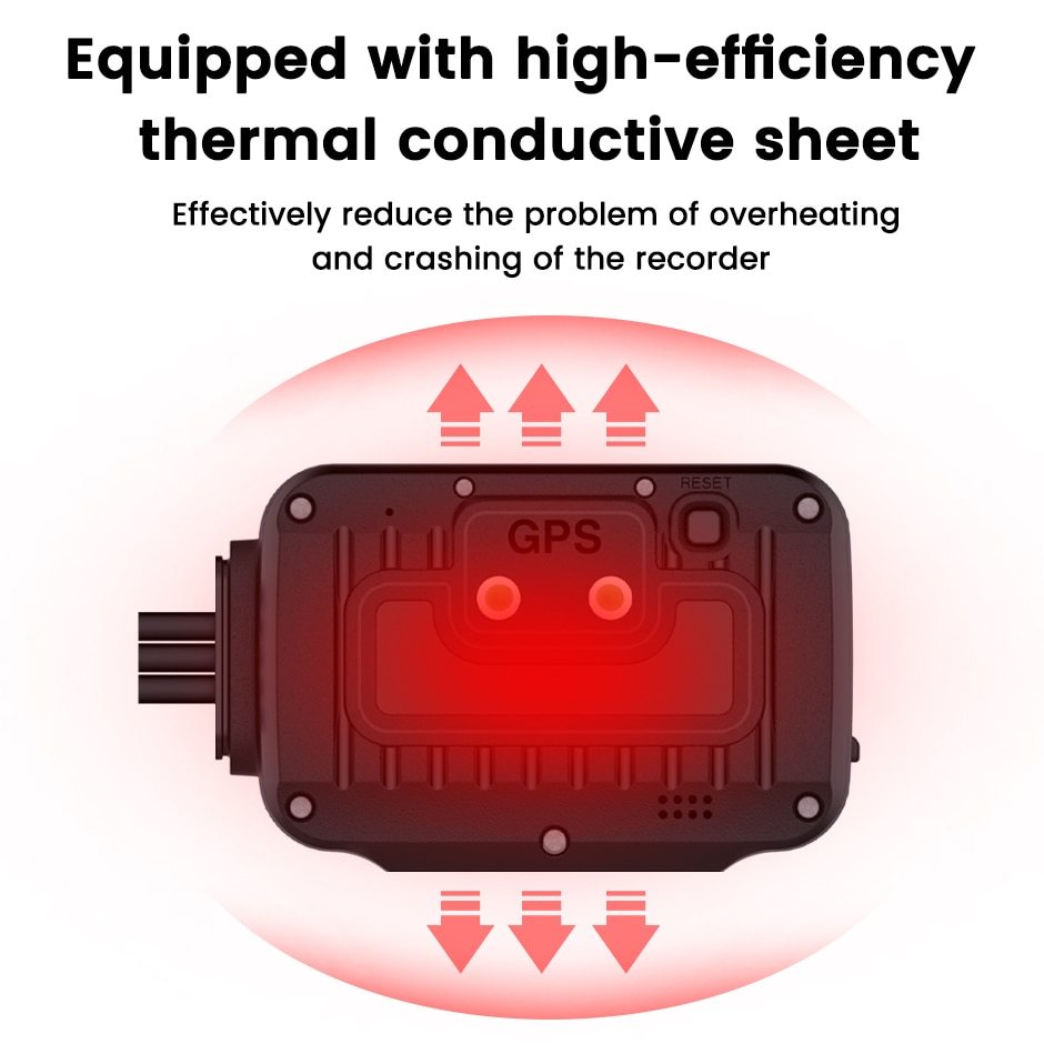 GreenYi WiFi Full Body Waterproof Motorcycle DVR Dash Cam 1080P+1080P Full HD Front Rear View Camera Logger Recorder Box