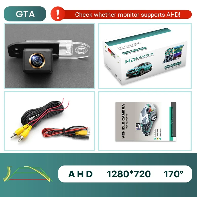Achteruitrijcamera Voor Volvo V60 S60 Voor XC60 Achter Parkeerhulp Beeld Video Sonde OEM 31371267 Backup Parkeercamera