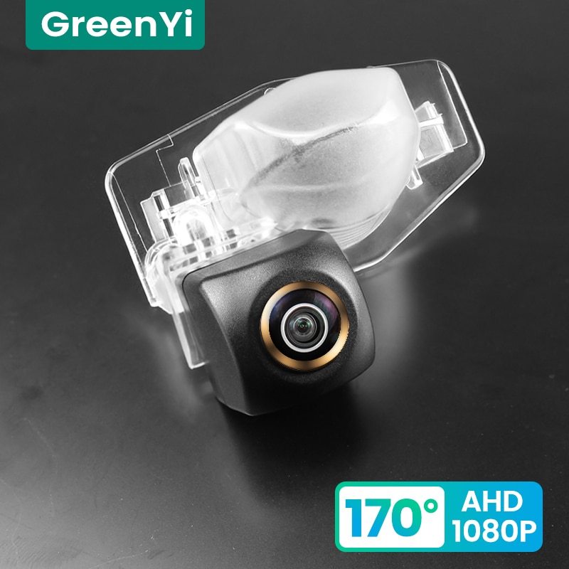 GreenYi 170° HD 1080P Car Rear View Camera for Honda CRV Odyssey Accord Crosstour FR-V Fit Jazz HRV CRZ CRX Night Vision Vehicle