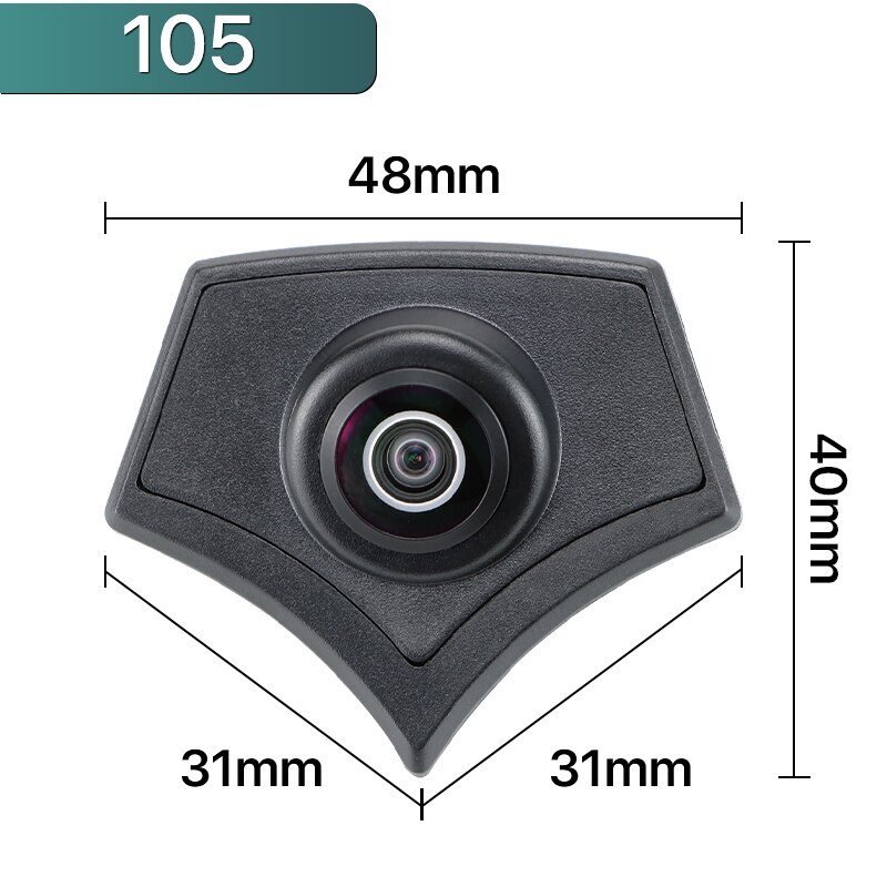 GreenYi CCD 175° AHD 1080P Vehicle Front View Camera For Mazda 2 3 5 6 CX4 CX-5 CX-7 CX-8 Atenza (Atez) Forward Logo Mount