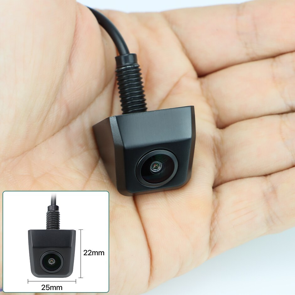 GreenYi CCD Mini Night Vision Waterproof Vehicle Front/Rear View Reverse Backup Camera 3 Control Wire Car Universal Camera