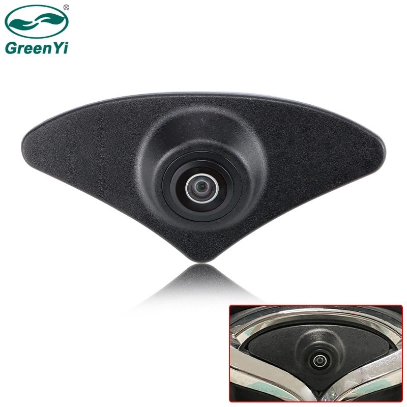GreenYi CCD 175° AHD 1080P Vehicle Front View Camera For Mazda 2 3 5 6 CX4 CX-5 CX-7 CX-8 Atenza (Atez) Forward Logo Mount