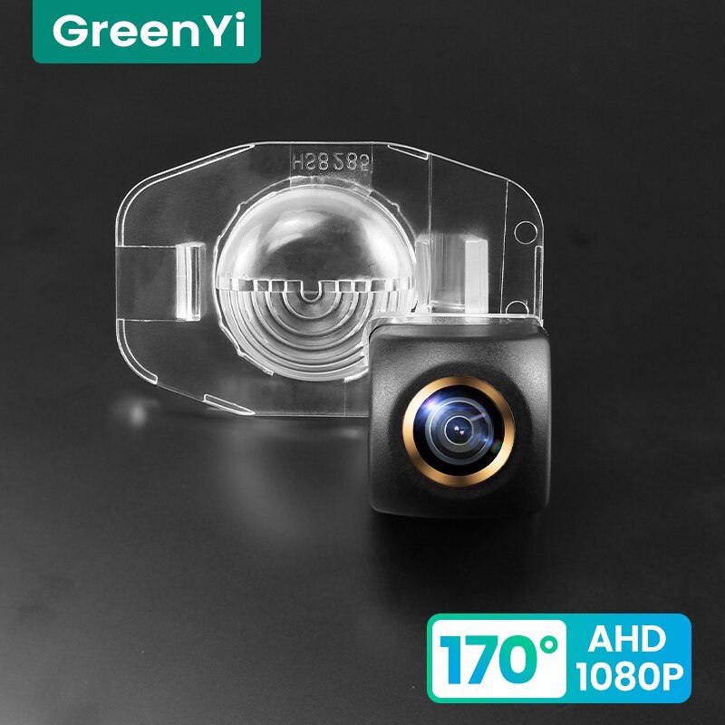 GreenYi 170° HD 1080P Car Rear View Camera for Toyota Corolla 2007-2013 Night Vision Reverse Reversing 4 Pin Vehicle Parking AHD