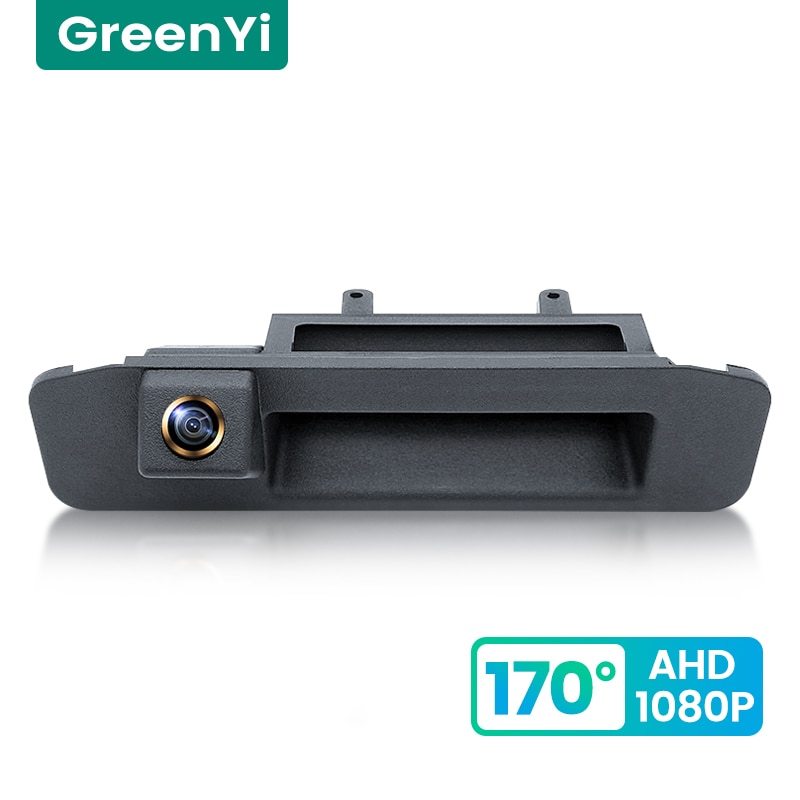 GreenYi 170° HD 1080P Car Rear View Camera for Mercedes Benz GLK 300 X204 GLA Night Vision Reverse 4 pin Vehicle Parking AHD