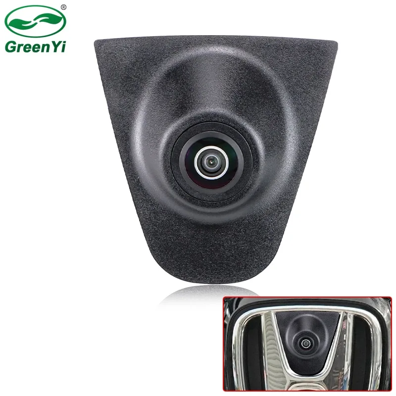 CCD AHD 1080P 1000TVL Car Logo Front View Camera For Honda CRV Accord Fit City Civic Odyssey Spirior U-RV  X-RV Jade Vehicle