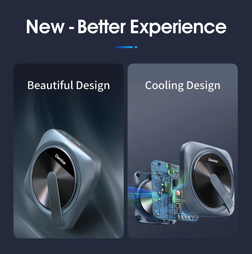 CarPlay Adapter - Wireless Android Auto Streaming Box for YouTube, Netflix, Spotify Ownice A0