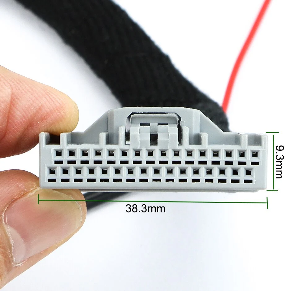 24P Reverse camera adaptor Harness for HONDA Radio Jazz City Accord CR-V 2010-15