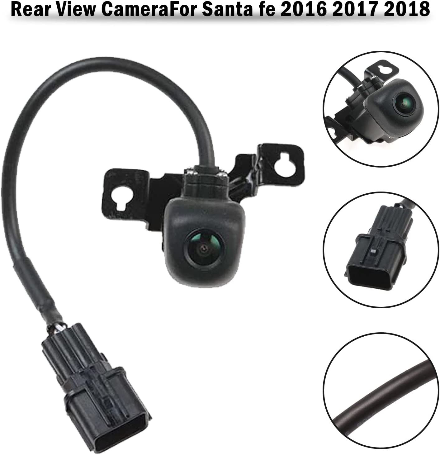 Hyundai Rear Camera Rear Backup Reverse Camera View Camera for Hyundai Santa Fe | Replaces ...