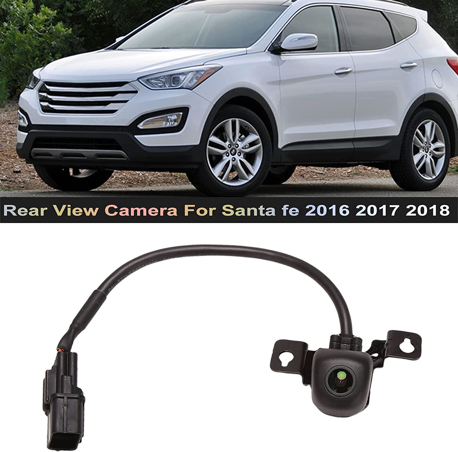 Rear Backup Reverse Camera View Camera for Hyundai Santa Fe Replaces