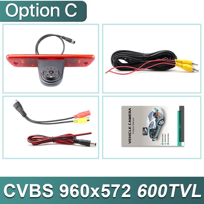 Backup Camera for Fiat Scudo Citroen Jumpy Peugeot Expert Toyota Proace SpaceTourer GreenYi