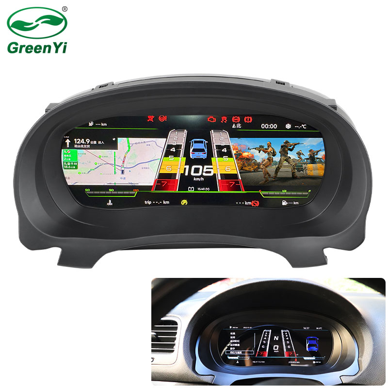 12.5 Inch Digital Dashboard Monitor for Volkswagen Golf 6/7 and Golf