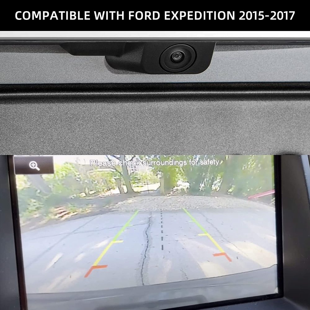 Rear View Backup Camera Replacement for Ford Expedition 2015-2017 OE# FL1Z-19G490-A FL1Z-19G490-B GreenYi