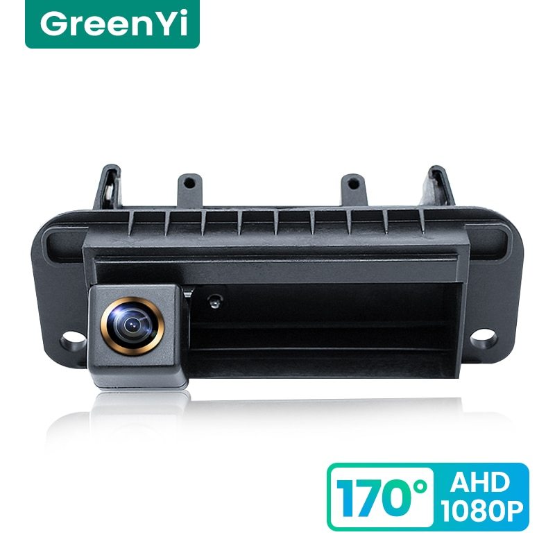 GreenYi 170° HD 1080P Car Rear View Camera for Mercedes Benz C Class W204 C180 C200 C260 Night Vision Reverse Reversing 4pin AHD