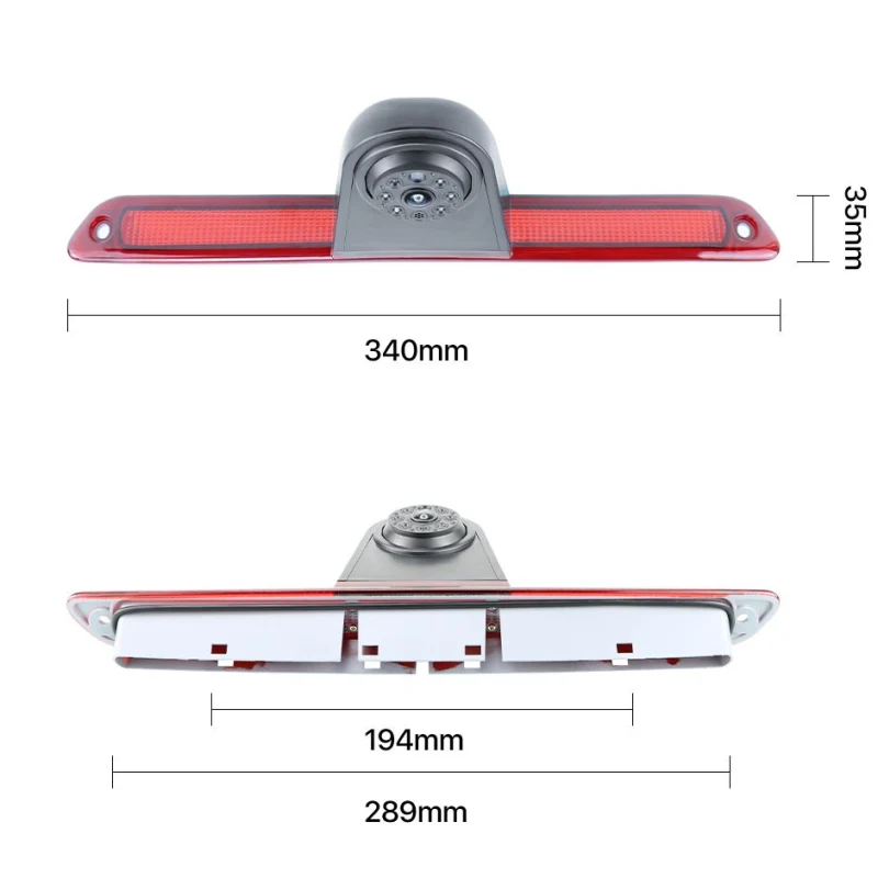 GreenYi AHD 1080P LED Brake Light Vehicle Rear View Camera For Mercedes-Benz Sprinter Dodge Sprinter VW Crafter Vans 2007-2018