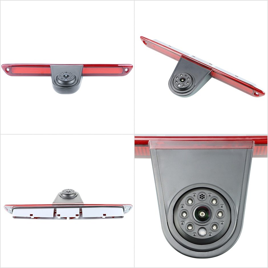 GreenYi AHD 1080P LED Brake Light Vehicle Rear View Camera For Mercedes-Benz Sprinter Dodge Sprinter VW Crafter Vans 2007-2018