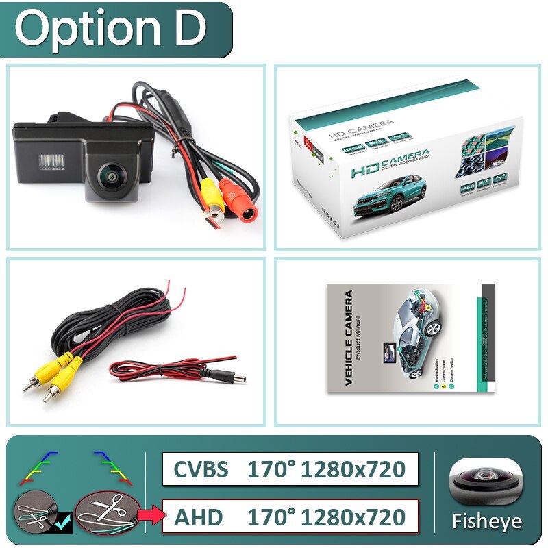 GreenYi 170 Degree AHD 1920x1080P Special Vehicle Rear View Camera for Toyota Reiz Land Cruiser 100 200 Prado Car